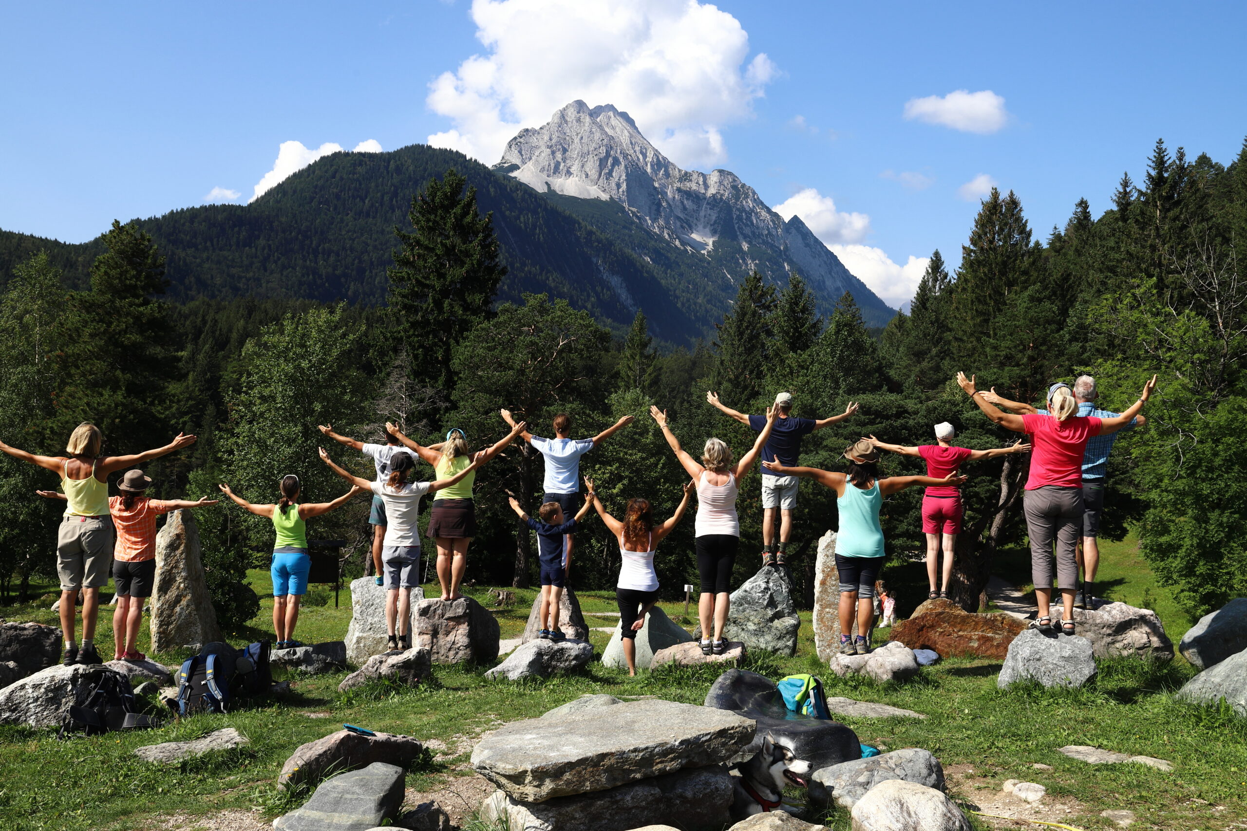 Yoga-Therapie in der Natur